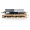 Bestron Piastra per Raclette ARG300BW 1500W Nera in Legno XL