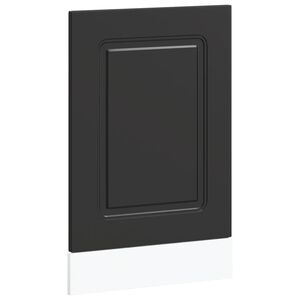 vidaXL Pannello Lavastoviglie Kalmar Nero 45x1,5x67 cm in Truciolato