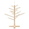 vidaXL Albero di Natale in legno Naturale 75 cm Legno di pino massello