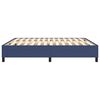 vidaXL Struttura Letto a Rete a Molle Blu 180x200 cm in Tessuto