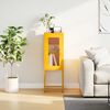 vidaXL Credenza Giallo Senape 36x39x107 cm Acciaio Laminato a Freddo