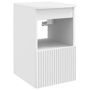 vidaXL Mobile da Bagno Bianco 30 x 35 x 50 cm Legno ingegnerizzato
