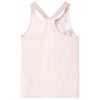 Canotta da Bambina Rosa Tenue 104