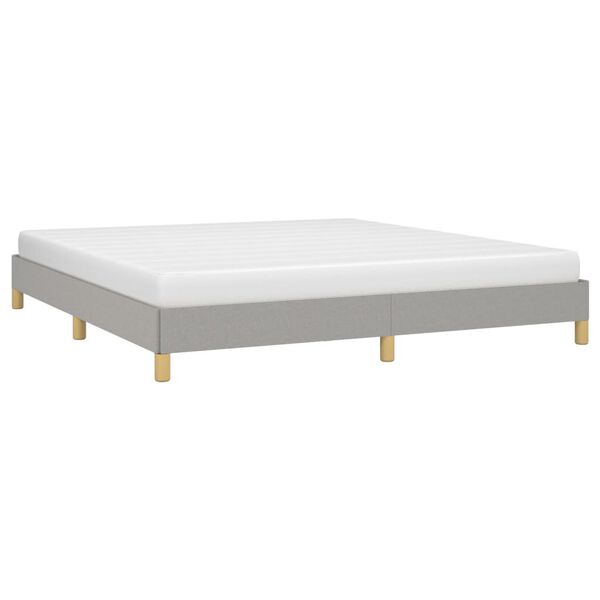 vidaXL Struttura Letto Senza Materasso 180x200cm Tessuto Super King