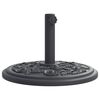vidaXL Base per Ombrellone per Pali &Oslash;38/48 mm 12 kg Rotonda
