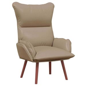 vidaXL poltrona Cappuccino 69 x 74 x 93 cm Pelle Artificiale