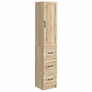 vidaXL Set di armadi 2 pcs Rovere Sonoma 33 x 34,5 x 87 cm