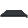vidaXL Soglia della Finestra Anthracite con Venatura di Legno PVC
