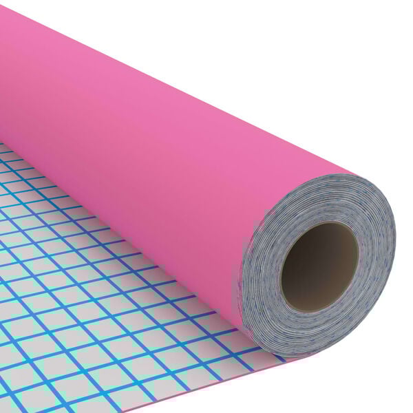 vidaXL Pellicola Autoadesiva per Mobili Rosa Lucido 500x90 cm in PVC