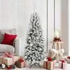 vidaXL Albero di Natale artificiale Bianco 63 x 63 x 150 cm