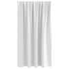 vidaXL Tende Blackout con Anelli 2 pcs Bianco brillante 140 x 140 cm
