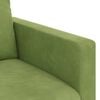 vidaXL Divano Verde chiaro 138 x 78 x 80 cm Velluto