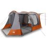 vidaXL Tenda da Campeggio per Auto Grigio e Arancione Impermeabile