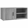 vidaXL Mobili TV 2 pz Grigio Sonoma 80x31,5x36 cm Legno Multistrato