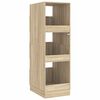 vidaXL Mobile da lavanderia Sonoma 50 x 68 x 162 cm Legno multistrato