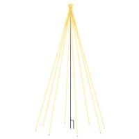 vidaXL Albero di Natale Cascata Luci LED Interni Esterni 400 LED 2,5 m