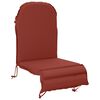 vidaXL Cuscino per Lounger Sole GEMERT 100% Poliestere Rosso