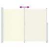 vidaXL Tenda Laterale Retrattile per Patio 220x300 cm Crema