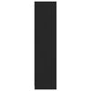 vidaXL Armadio con Cassetti Nero 50x50x200 cm in Legno Multistrato
