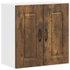 vidaXL Pensile da Cucina Kalmar Rovere Fumo in Legno Multistrato