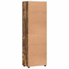 vidaXL Credenza FLORIN Rovere fum&eacute; 60 x 35 x 182 cm Legno multistrato