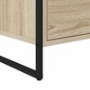 vidaXL Mobile laterale Sonoma 96,5 x 30 x 75 cm Legno multistrato