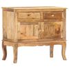 vidaXL Credenza 80x35x70 cm in Legno Massello di Mango