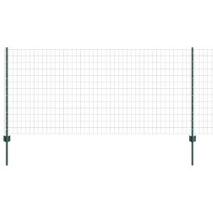 vidaXL Recinzione Euro con palo 25 x 1 m Acciaio rivestito in PVC Rete