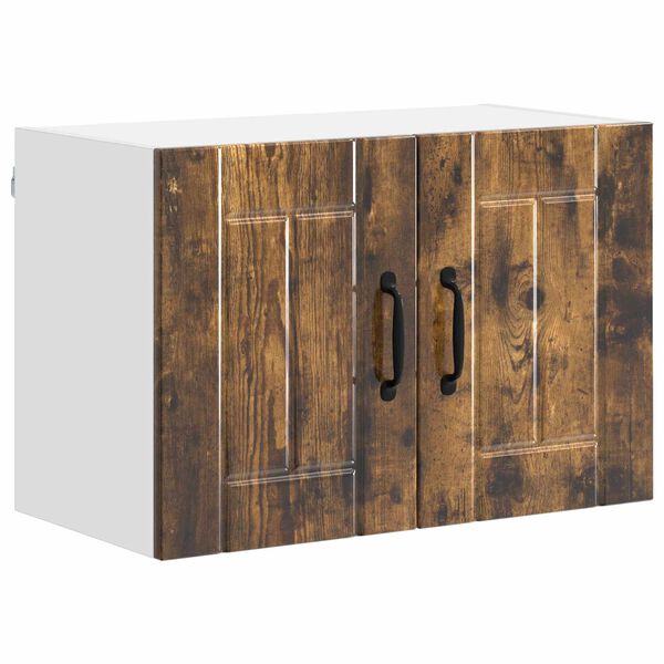 vidaXL Pensile cucina Rovere fum&eacute; 60 x 31 x 40 cm Legno multistrato