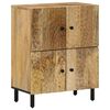 vidaXL Credenza 60x33x75 cm in Legno Massello di Mango