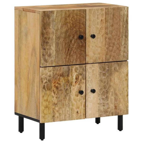 vidaXL Credenza 60x33x75 cm in Legno Massello di Mango