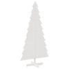 vidaXL Albero di Natale Decorativo Bianco 180cm Legno Massello di Pino