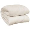 vidaXL Coperta Ponderata Crema Chiaro 220x260 cm 15 kg Tessuto