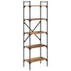 vidaXL Libreria 5 livelli 56 x 32 x 174 cm Legno ingegnerizzato
