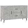 vidaXL Credenza Grigio Cemento 100x36x60 cm in Legno Multistrato