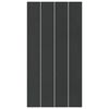 vidaXL Telo per Fondo Piscina Regolabile Nero 820 x 420 x 0,1 cm