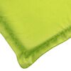 vidaXL Cuscino per Lettino Verde Intenso 186x58x3 cm in Tessuto Oxford
