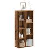 vidaXL Libreria Legno Antico 50x25x105 cm in Legno Multistrato