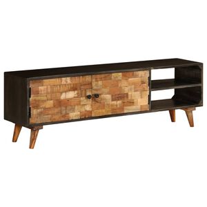 vidaXL Mobile Porta TV in Legno Massello di Mango 140x30x45 cm