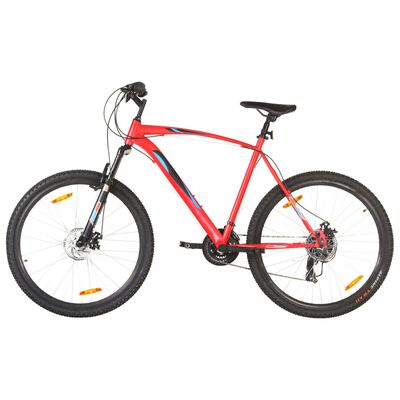 vidaXL Mountain Bike 21 Speed 29" Ruote 58 cm Telaio Rosso