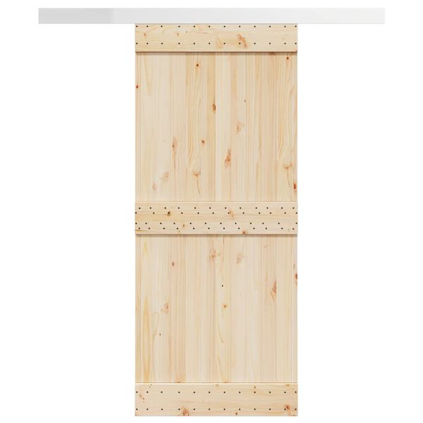 vidaXL Kit Ferramenta per Porte Scorrevoli 183 cm in Lega di Alluminio