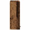 vidaXL Mobile da Bagno con porta Legno vecchio 39 x 23,5 x 65 cm