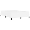 vidaXL Struttura del letto Bianco Puro 140 x 190 cm Tessuto