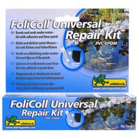 Ubbink Kit Riparazione per Stagno FoliColl 75g per AquaLiner PVC/EPDM