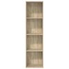 vidaXL Libreria Rovere Sonoma 40x30x152 cm in Legno Multistrato