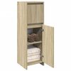 vidaXL Mobile da Bagno Rovere Sonoma 30x30x95 cm in Legno Multistrato