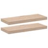 vidaXL Mensole Pensili 2 pz 60x23,5x4 cm in Truciolato