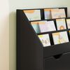 vidaXL Libreria per Bambini Nero 60 x 29,5 x 69 cm Legno multistrato