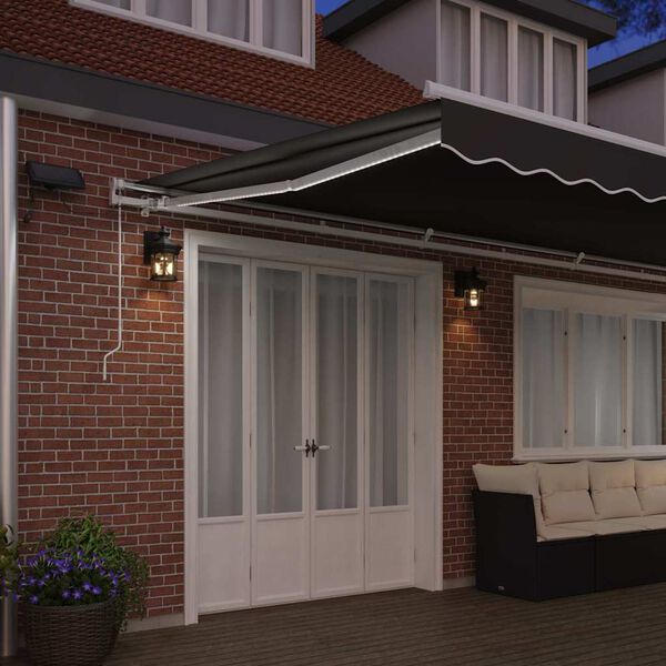 vidaXL Struttura della tenda Bianco 600 × 300 cm Alluminio