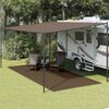 vidaXL Tappeto da Tenda 250x600 cm Marrone